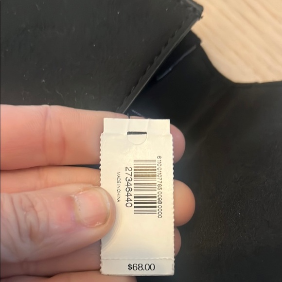 Velvet Rhinestone Bow Clutch - Picture 4 of 4